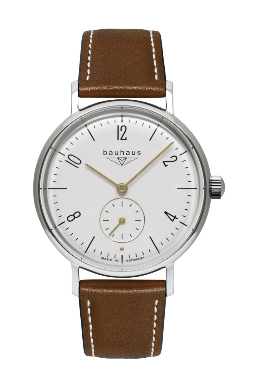DAU, Bauhaus Pure Quarz kleine Sekunde R1069 Ronda 1069, Stainless Steel 36mm K1-Sicherheitsglas, wa