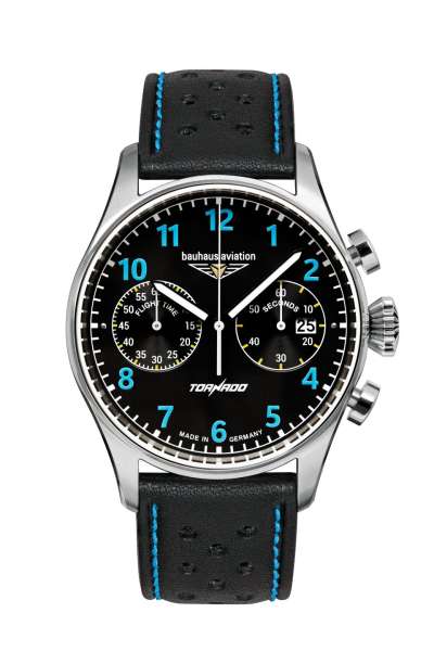 HAU, CT-BHA Tornado Chronograph 6S21 Citizen 6S21, Steelcase 42mm