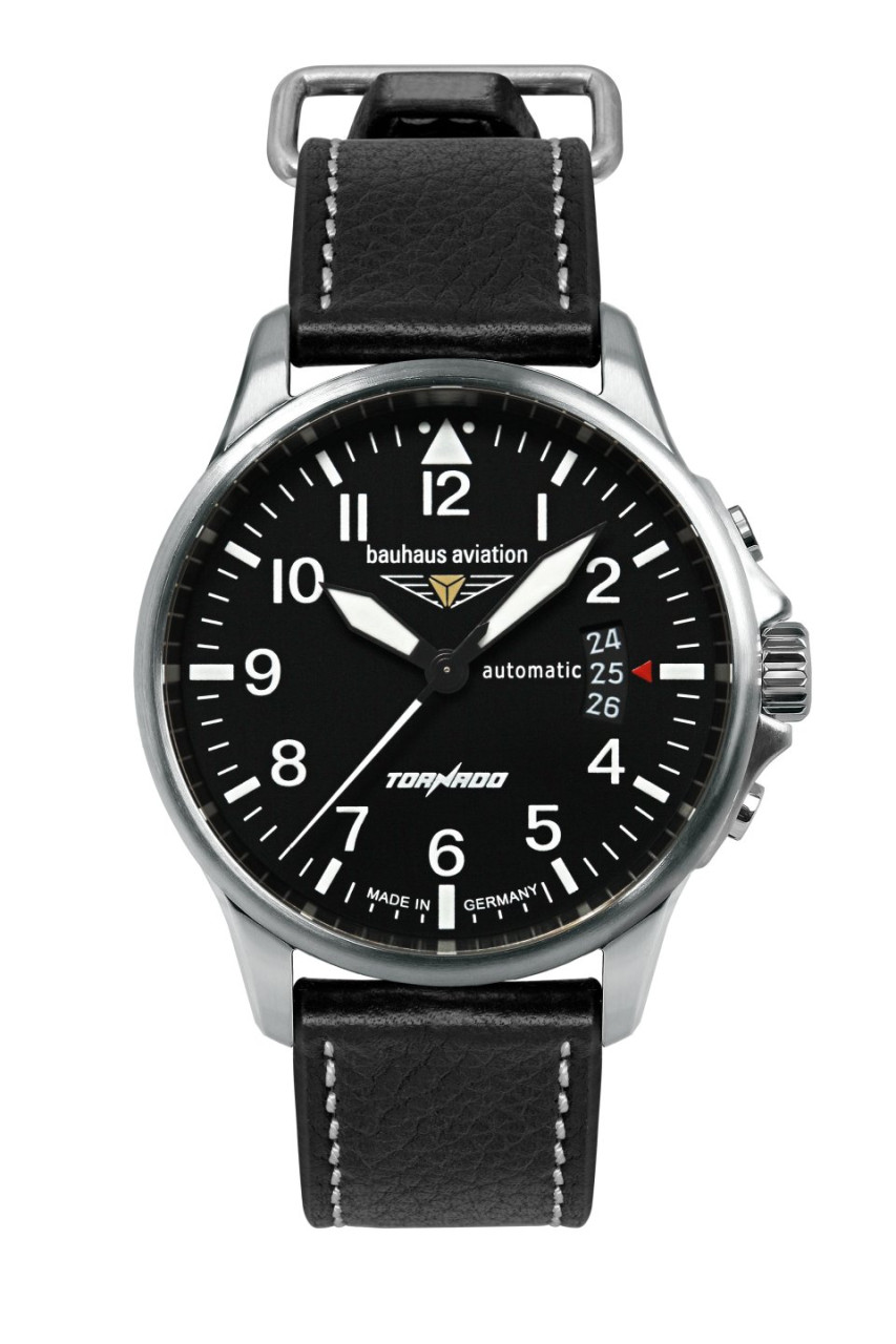 HAU, Tornado-BHA Automatic 9015 Cal. 9015 24 Jewels, Edelstahl wr 5atm