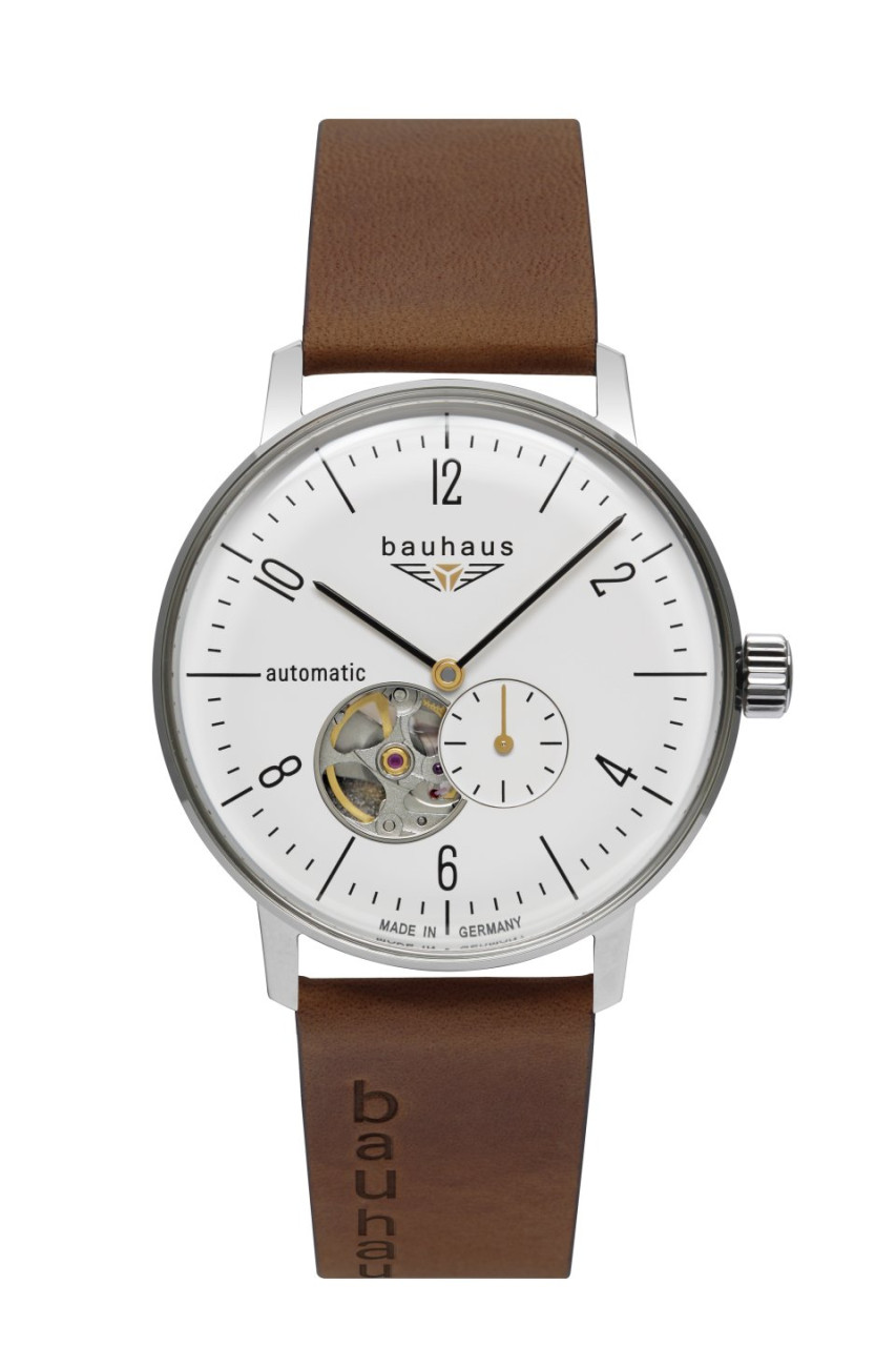 HAU, Bauhaus Pure Automatic 82S5 Cal. 82S5 21 Jewels, Edelstahl wr 5atm