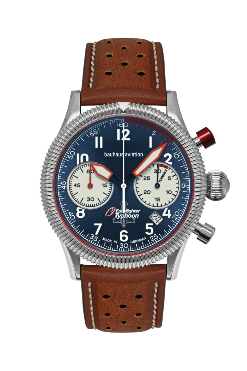 HAU, BA Eurofighter Chronograph Automatik Swiss Limited Edition 500 Sellita SW510BHa 25 Jewels, Stee