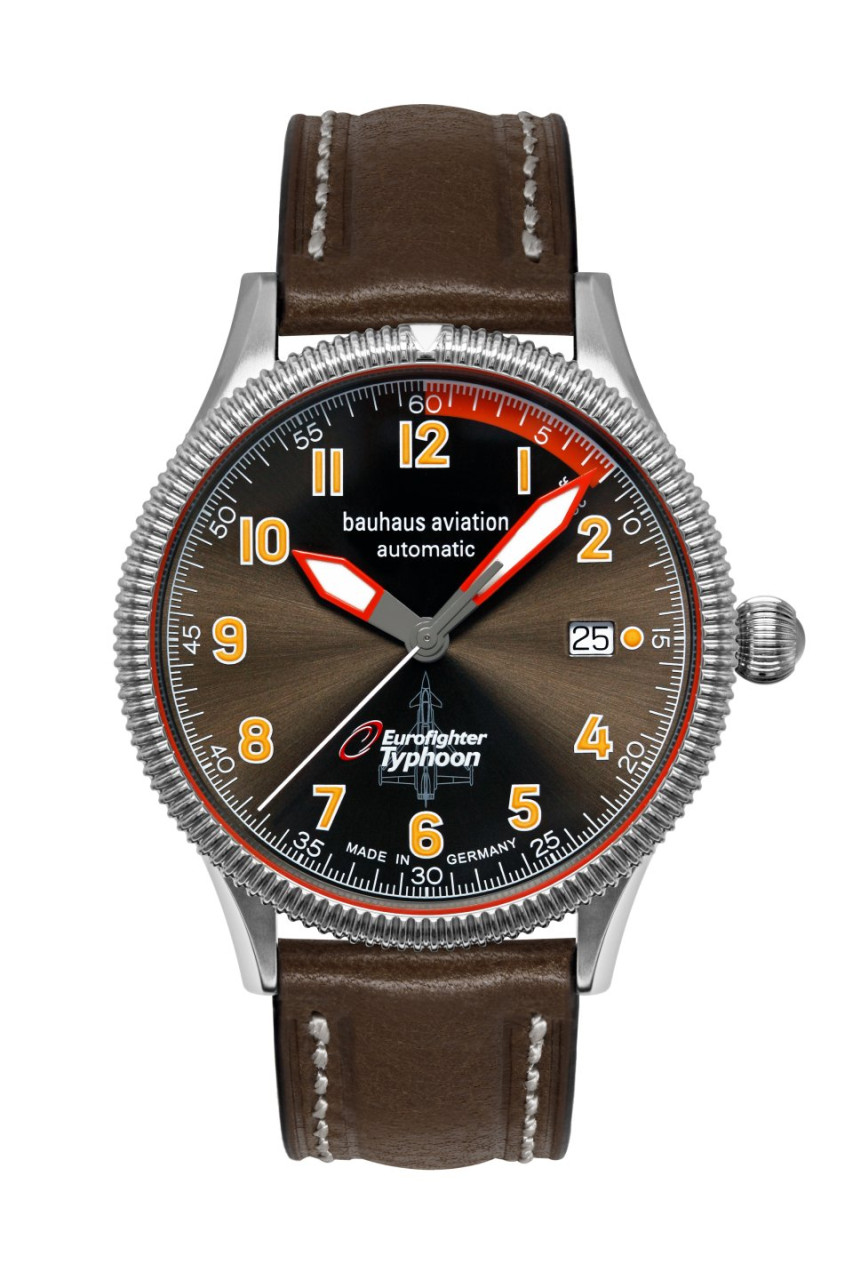 HAU, BHA Eurofighter Automatik SW200 Sellita SW200 wr 10atm, MineralglK1