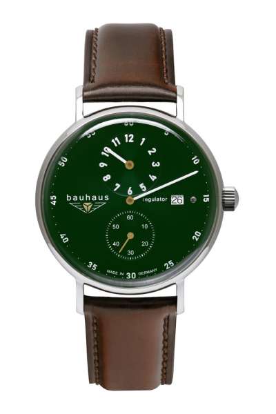 定期入れの HAU, Bauhaus Quarz kl.Sekunde Ronda Kal. 6004.D Swiss made 時計